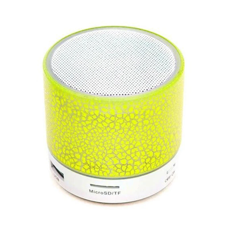 Speaker Mini Wireless Loudspeaker Crack LED TF Card USB Subwoofer Portable MP3 Music Sound Column for PC Phone Speakers SP99 | Электроника