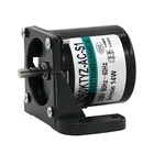 Синхронный мотор с постоянным магнитом 60KTYZ, 220 В перем. Тока, 14 Вт, мотор-редуктор с кронштейном