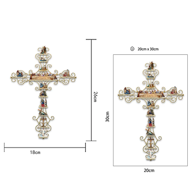 

The Life Of Christ Collection Display Cross Sticker Wall Decal Religious Bible Accessories And Christian Stickers Home Decor