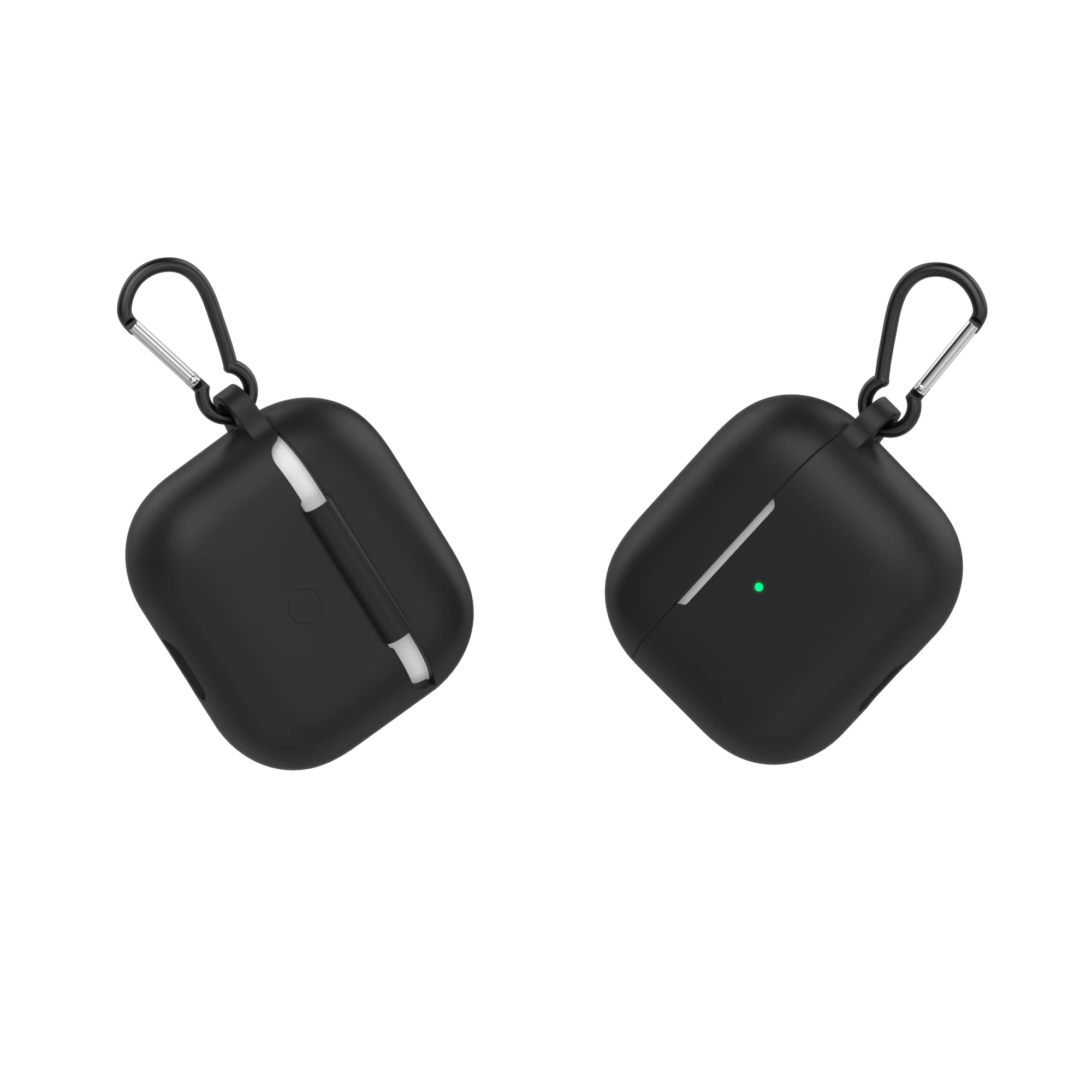

Thicken Silicone Case For Airpods 3 Soft Shockproof Anti-Scratch Dust Proof Earphone Full Protection Cover For Airpods 3