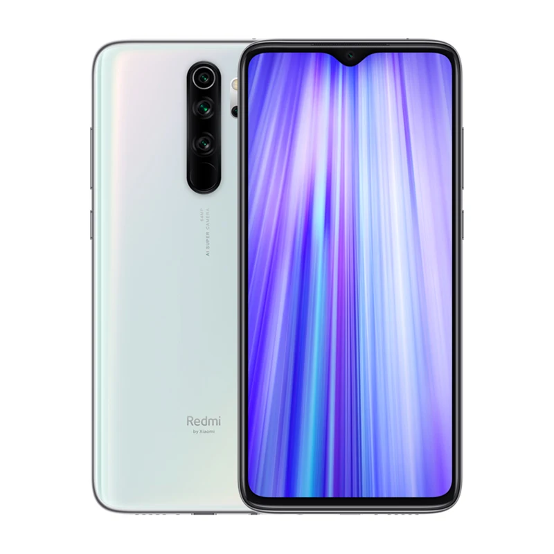 White Xiaomi Redmi Note 8 Pro с глобальной прошивкой, 6 ГБ ОЗУ, 128 Гб ПЗУ, 64 мп, четырехъядерный мобильный телефон Helio G90T, четыре ядра, экран 6,5 дюйма, 4500 мАч - Цвет: White