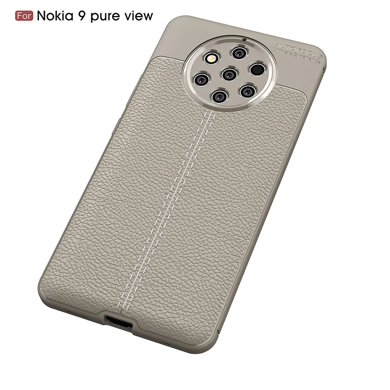 Чехол-накладка для Nokia 9 Pureview из мягкого силикона и ТПУ |