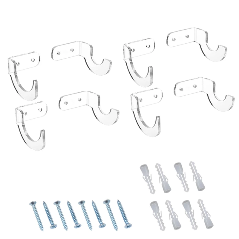 

4Pairs Lightsaber Horizontal Wall Rack For Museum Holder Lightsaber Holder For Star War Lightsaber Hook Up