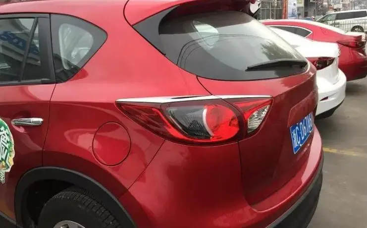 Автомобильный Стайлинг хромированный задний фонарь Крышка лампы отделка полосы