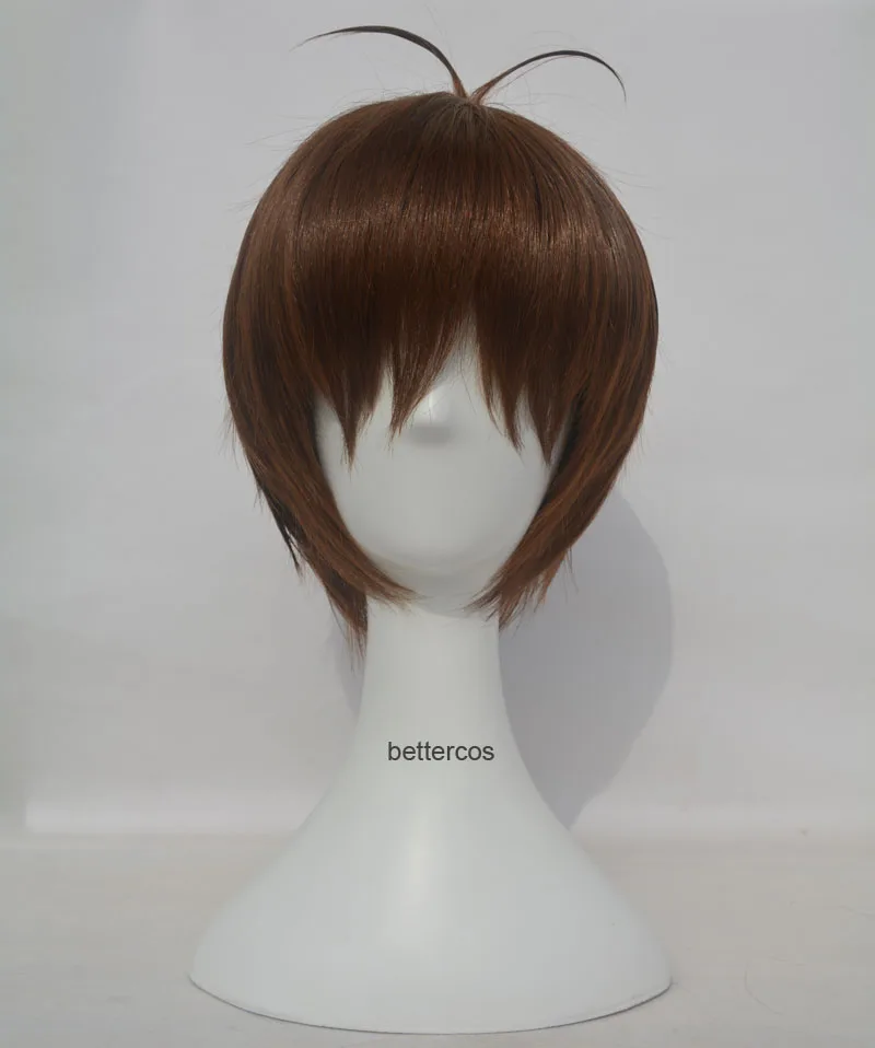 Волтрон: Легендарный Защитник Лэнс косплей парики короткие коричневые