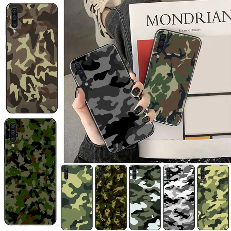 

Camouflage Pattern army Phone Case For Samsung galaxy S 7 8 9 10 20 edge A 6 10 20 30 50 51 70 note 10 plus