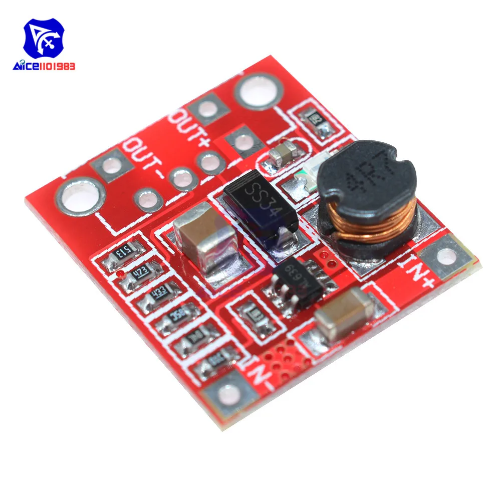 Diymore DC 2 5 6V до 4 12V 1A повышающий неизолированный модуль зарядного устройства для MP3