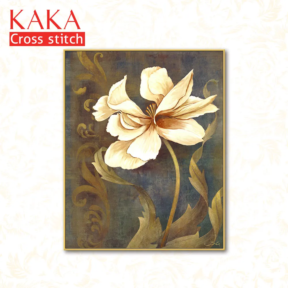 Наборы для вышивки крестиком наборы рукоделия с печатным рисунком 11ct холст