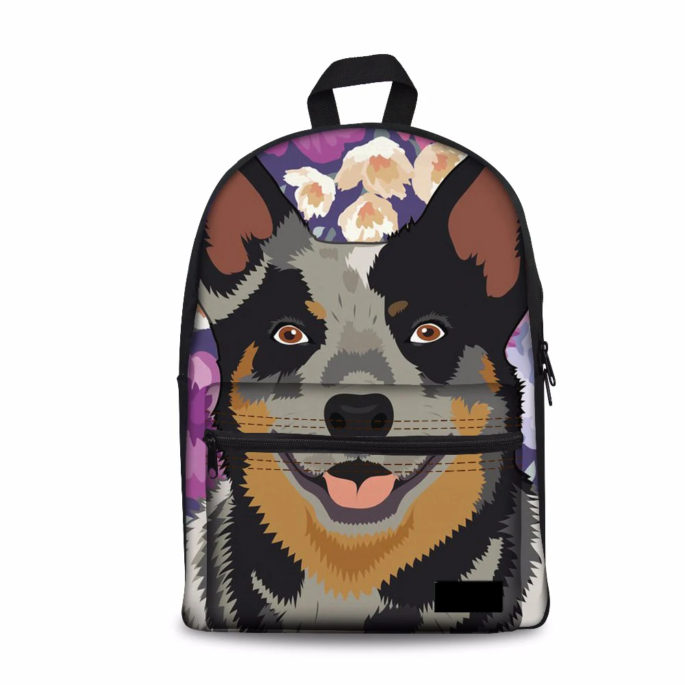 Школьный рюкзак для мальчиков на заказ школьная сумка с принтом в виде собак из