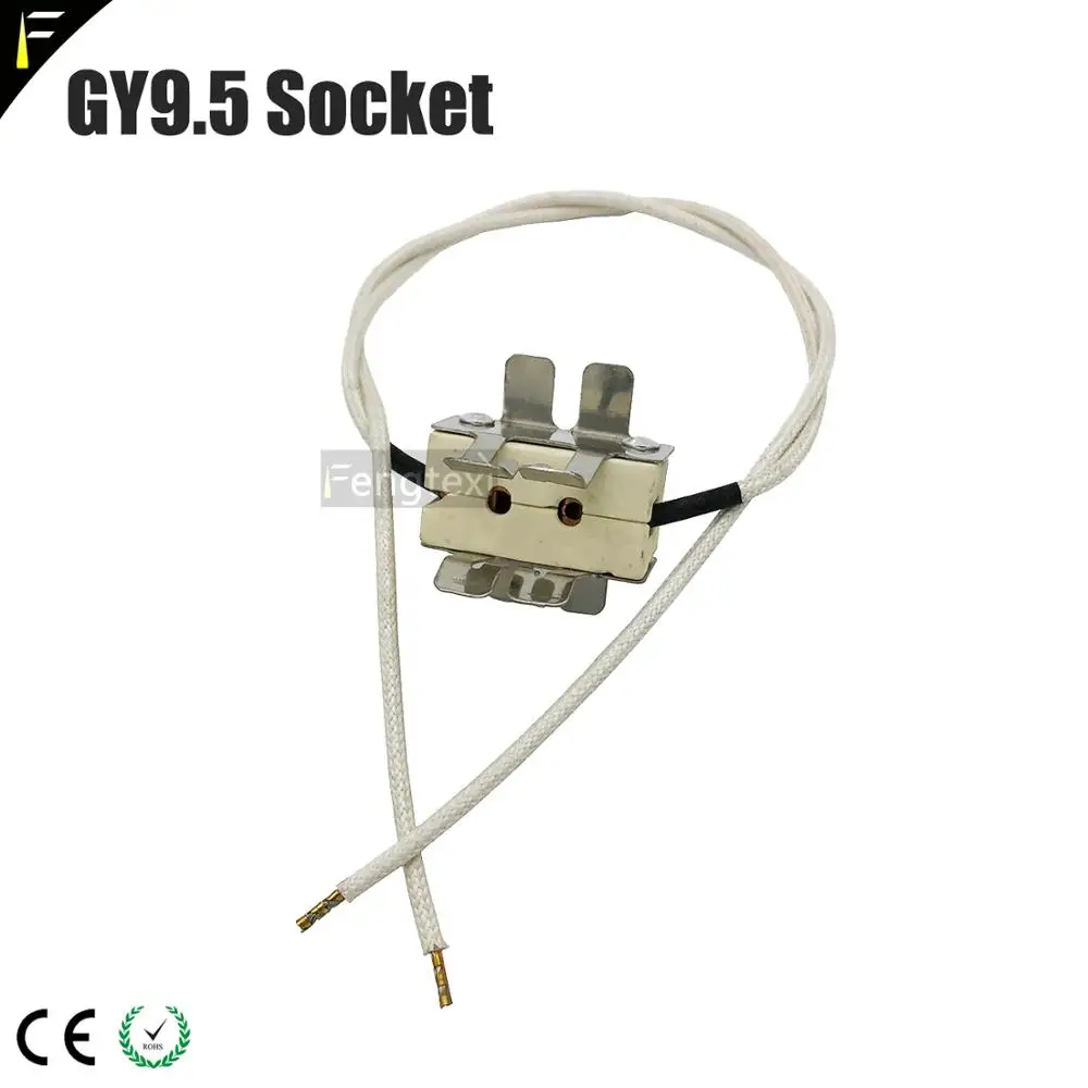 GY9.5 Цоколя GY9.5 держатель для 230V MSD 150/250/300 W 500/700/1000 Вт лампа для ног универсальная студия ТВ светильник лампочка GX9.5 основание светильника Тип - Цвет: GY9.5