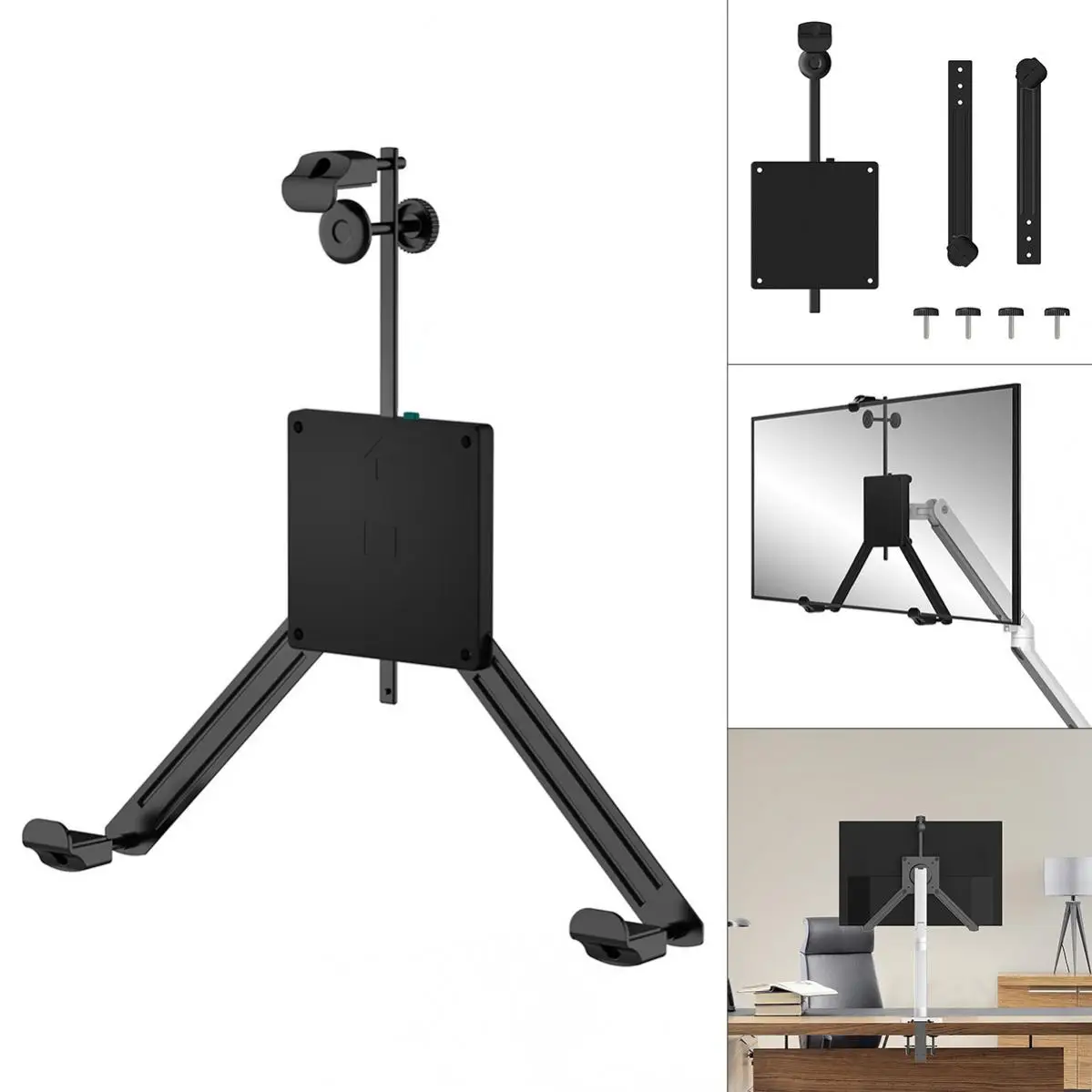 Furo de Montagem Suporte para Menos de 12kg Polegada Extensão Vesa Adaptador Fixação Suporte Monitor Nenhum Monitores Display Lcd 17-32