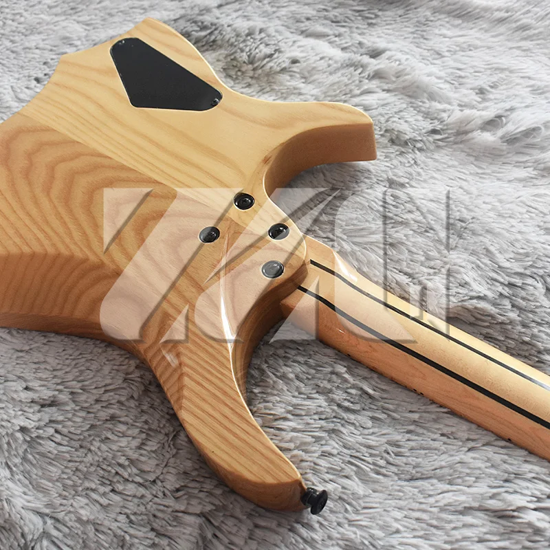 Горная гитара без головы электрическая кожаный корпус стеганый Мужской Топ 5 шт.