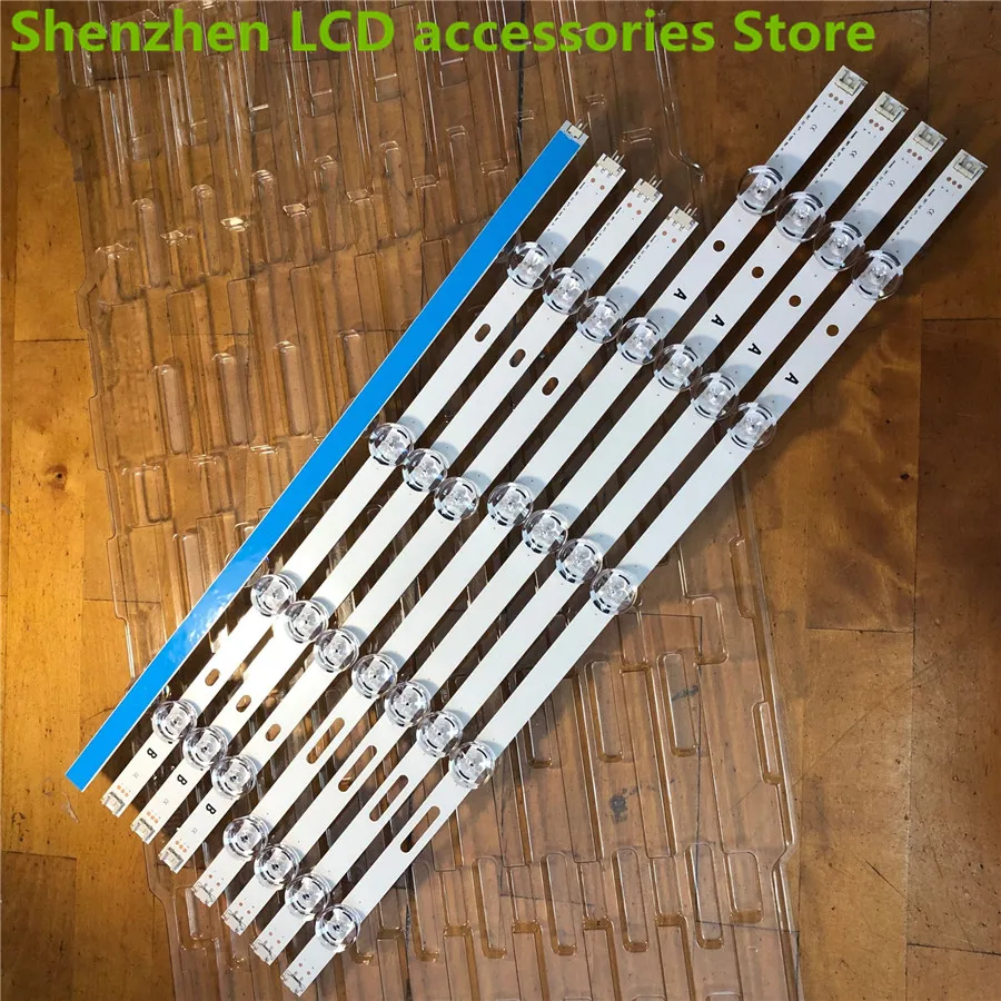 8 шт. x светодиодный 9-светодиодный s подсветка для LG 47 дюймов ТВ innotek DRT 3,0 LG47lb5610 6916L 1715A 1716A Новинка