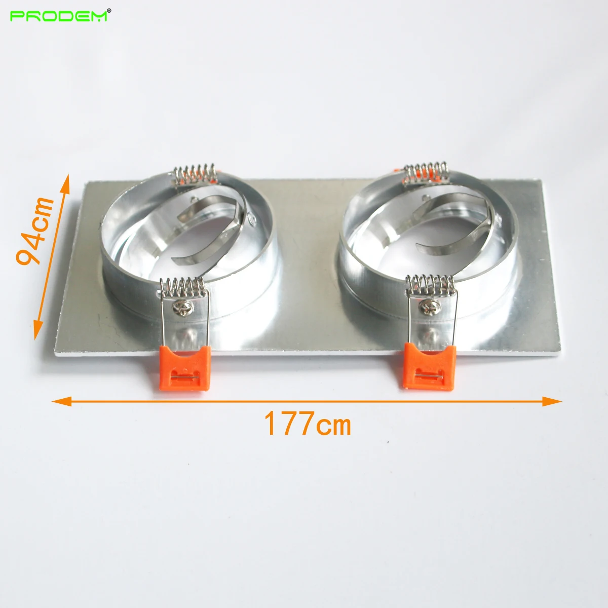 4 шт./упаковка квадратные рамки для светодиодных точечных светильников | Лампы и