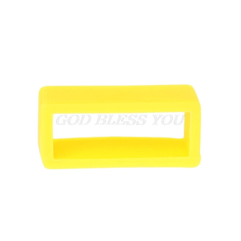 2020 New High Quality Silicone Anti-Fall Buckle Ring Loop Keeper Holder For Smart Bracelet Watch Band Intelligent Electronic | Электроника