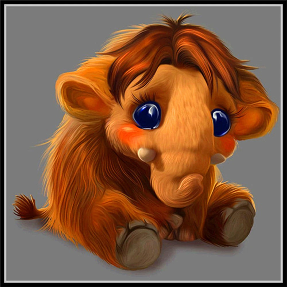 Водорастворимый холст с принтом животных попугая Сова птица 11CT полный комплект