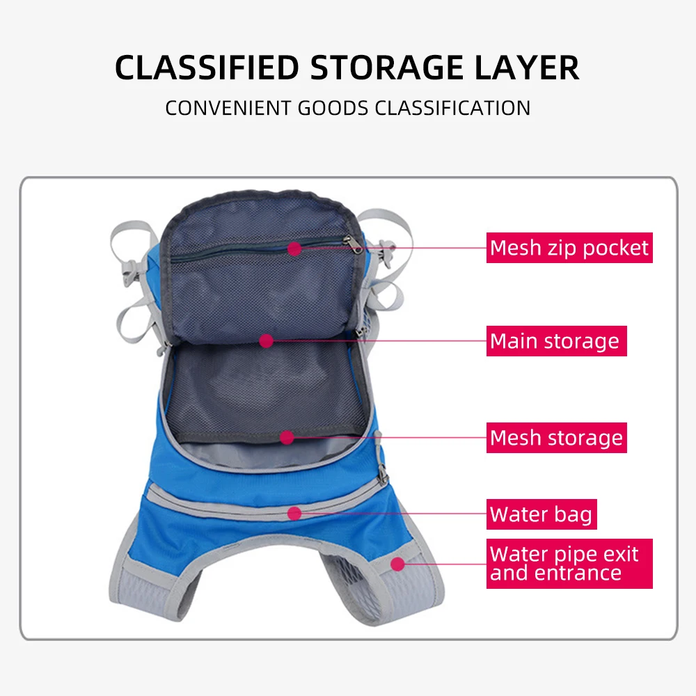 5L нейлоновая Водонепроницаемая велосипедная Сумка для бега сумка спортивная