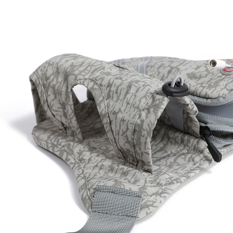 Nylon Reflective Running Sports Waist Bag Cycling Women's Belt Bag With Bottle Waist Pack For Apple iphone 11 12 Pro max 7 8 P