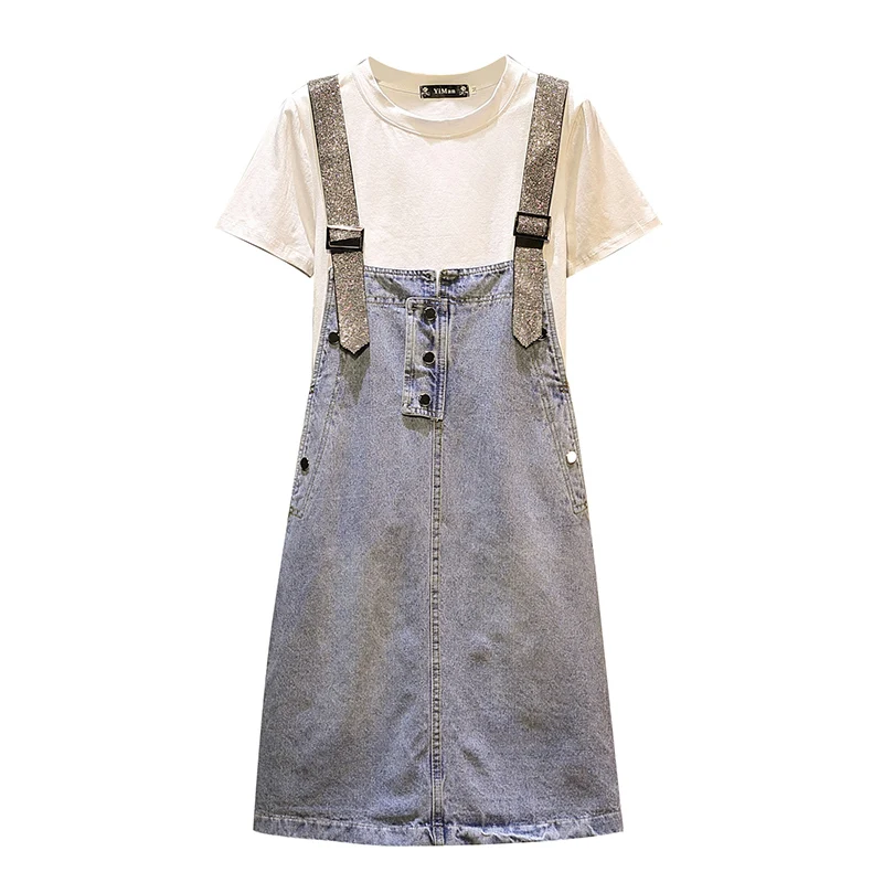 Женский комплект из двух предметов большого размера модель 2020 года летняя