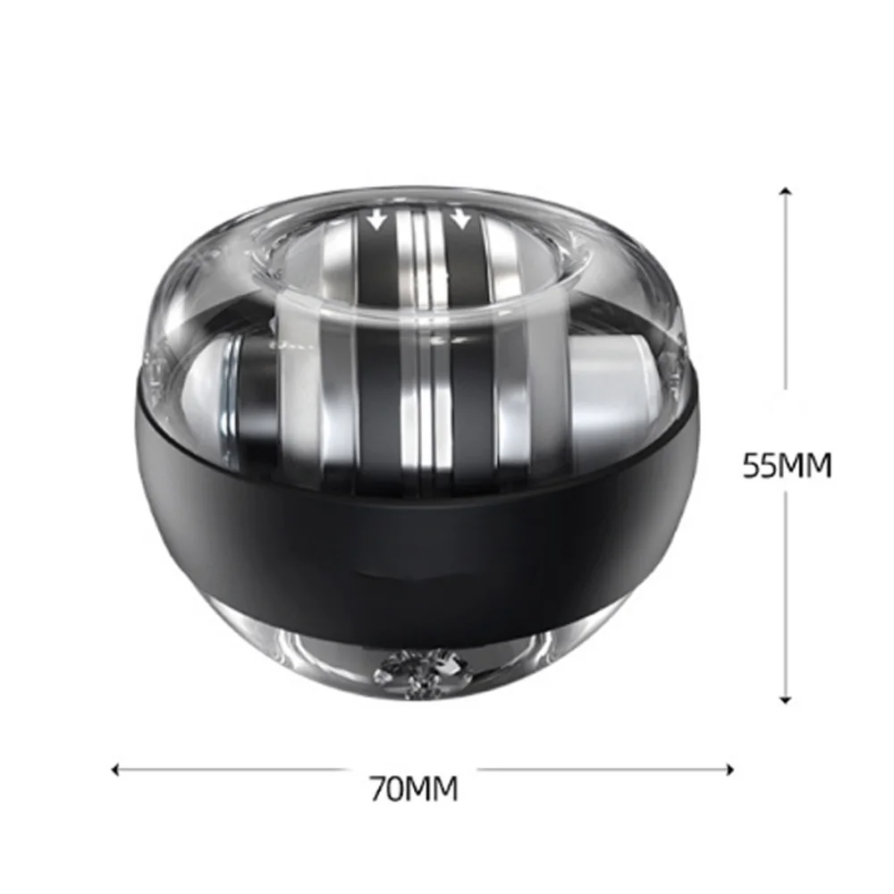 Светодиодный тренажер для запястья расслабляющий шар на гироскопе рук с