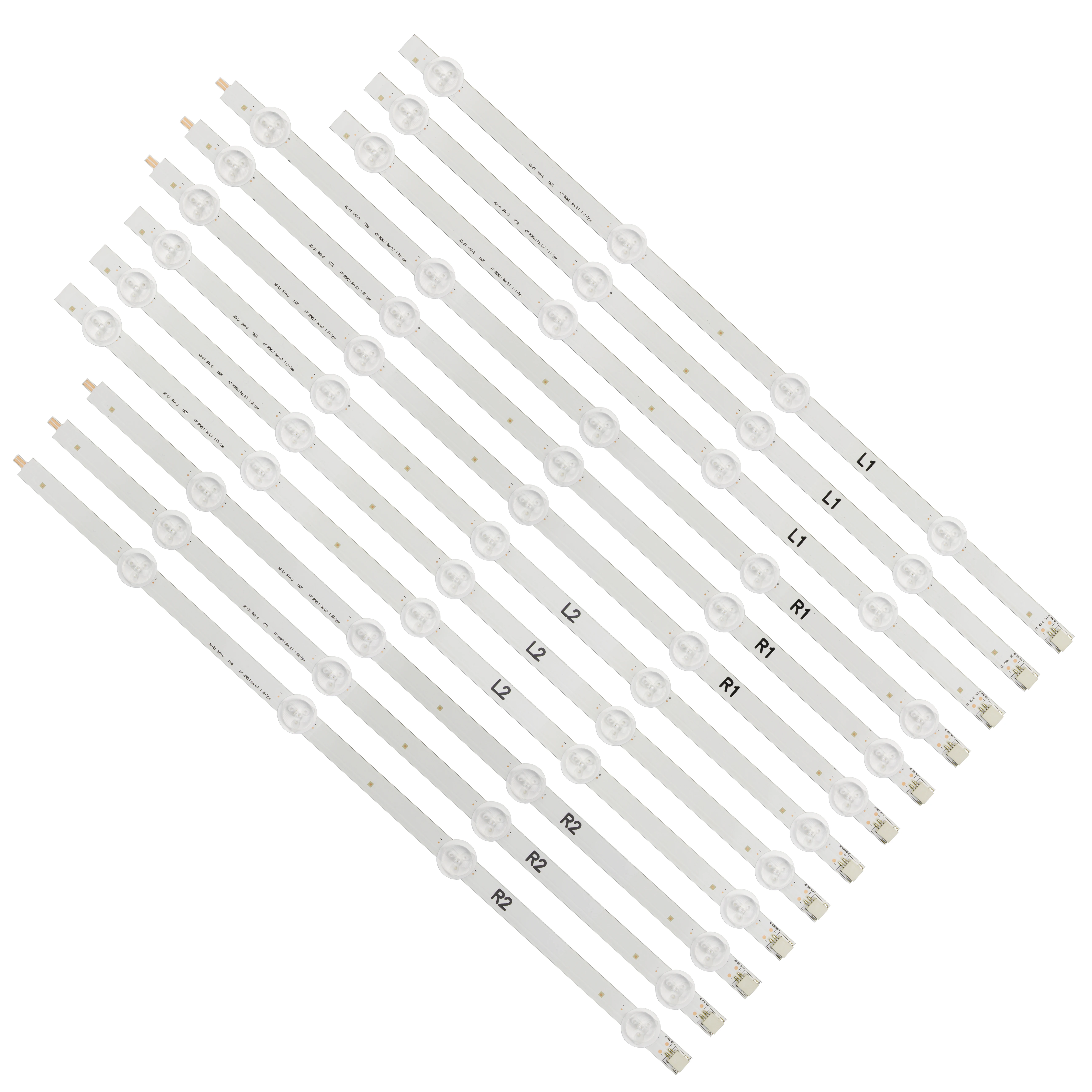 

12pcs x 47" LED Backlight Strips for LG 47LN570S-ZA 47LN570U-ZA 47LN570V-ZA 47LN5788-ZE 47LN578S-ZE 47LN578V-ZE 47LN6108-ZB