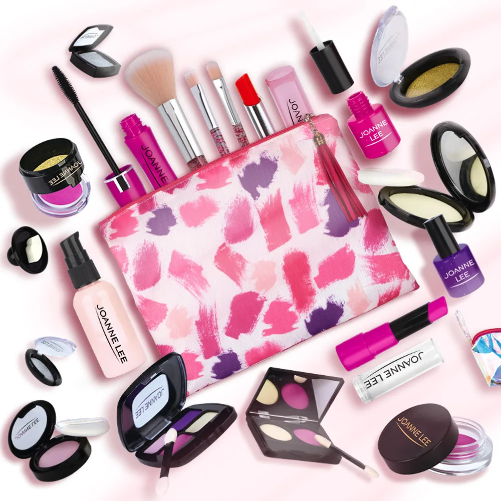 Ролевая игра принцесса розовый макияж дети Макияж игрушка набор Красота