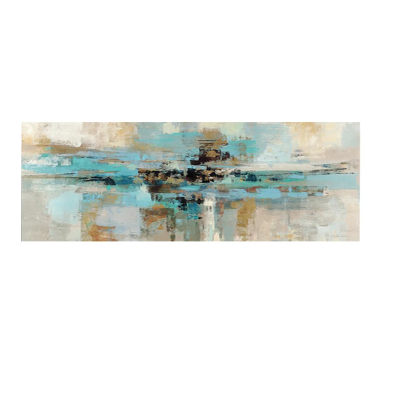 Abstract Blue1 Большой размер абстрактное искусство синяя настенная живопись на стене картины для гостиной современное искусство, принт декоративные картины без рамки - Цвет: Abstract Blue1