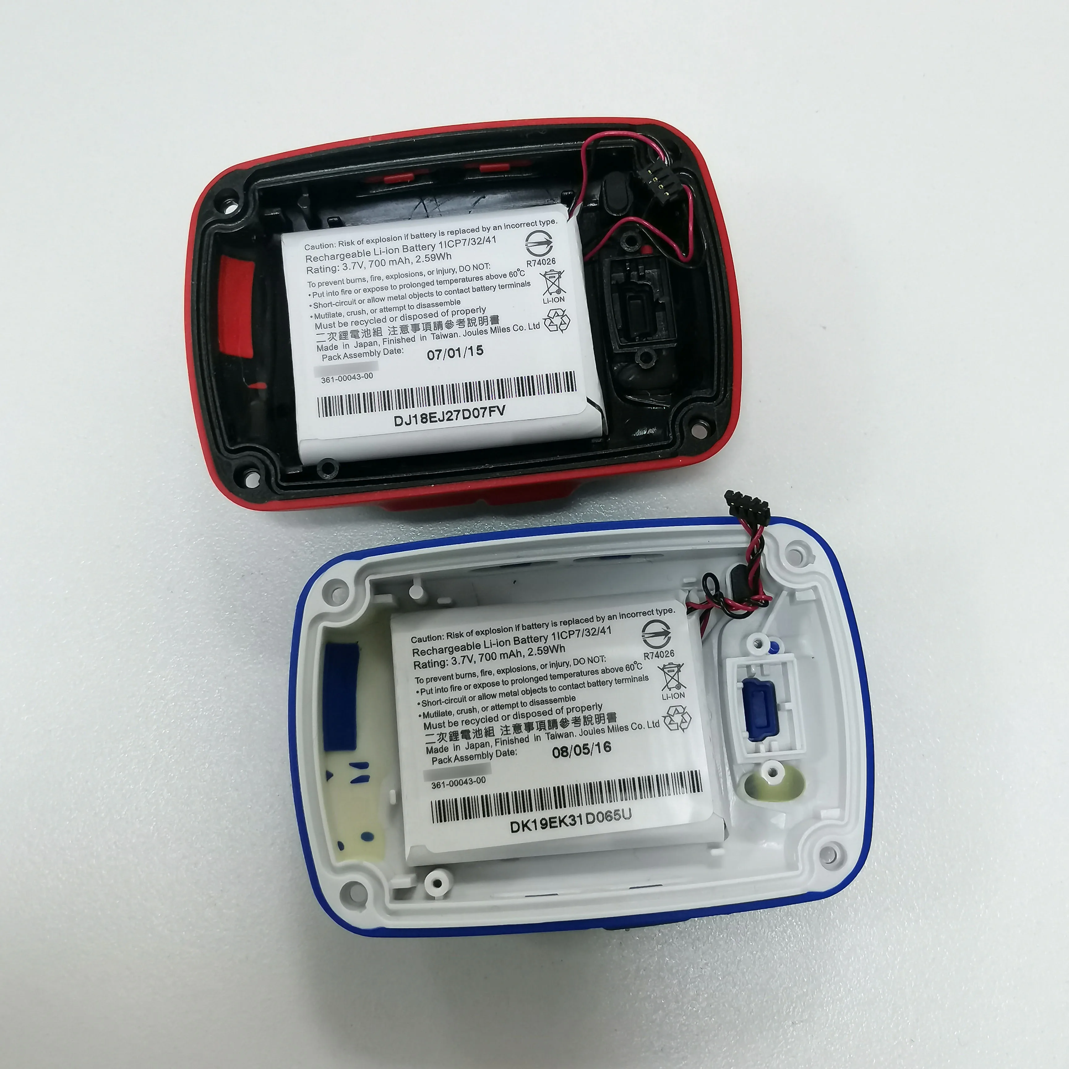 Синяя задняя крышка для Garmin Edge 500 красная Gps секундомер Нижняя с батареей 361 00043