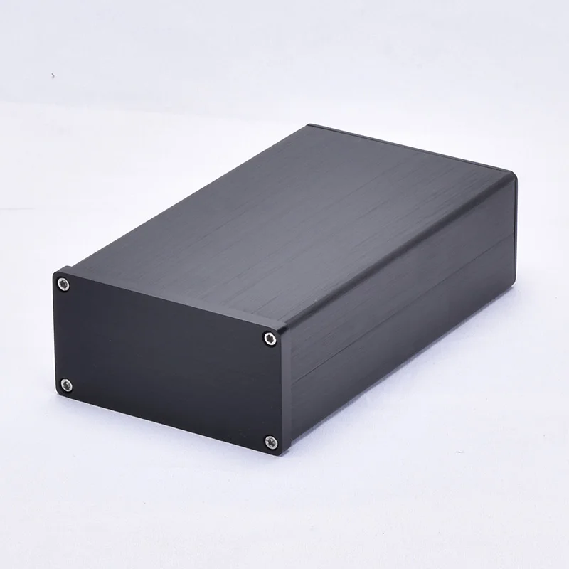 BRZHIFI BZ1105 серии алюминиевый чехол для DIY на заказ - Цвет: Черный