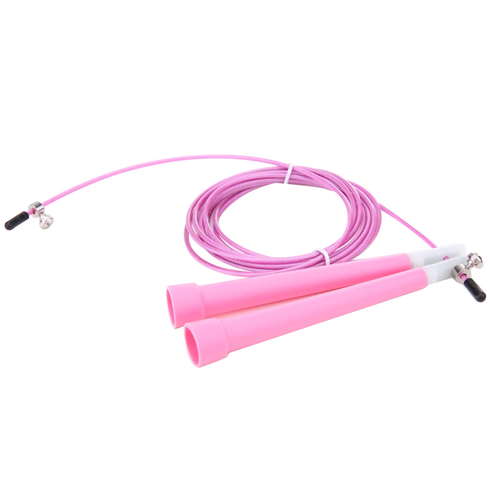 NEW Steel Wire Skipping Skip Adjustable Jump Rope Crossfit Fitnesss Equimpment Exercise Workout 3 Meters | Спорт и развлечения