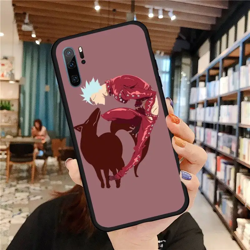 

Nanatsu noTaizai Seven Deadly Phone Cases For Huawei honor Mate P 9 10 20 30 40 Pro 10i 7 8 a x Lite nova 5t Soft silicone funda