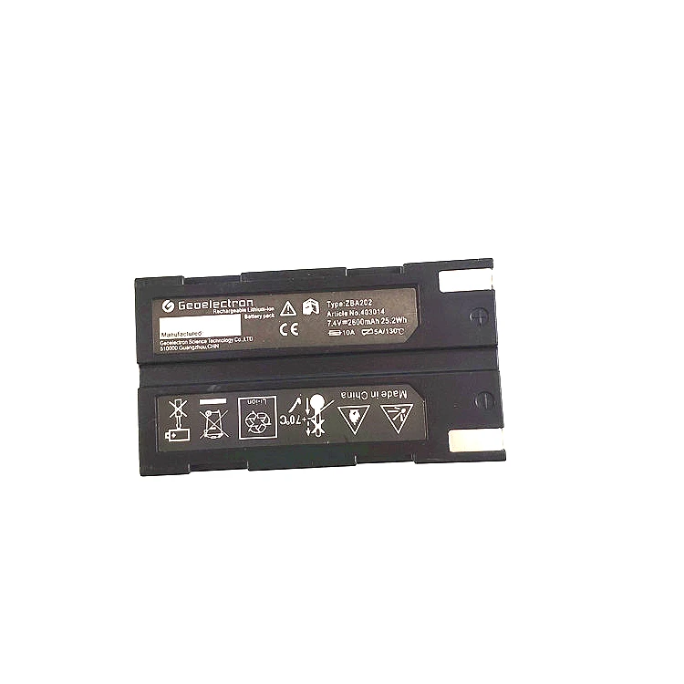 2 шт. высококачественный новый аккумулятор GEOMAX ZBA203 ZBA202 для Zenith10 20 F10 GNSS GPS RTK |