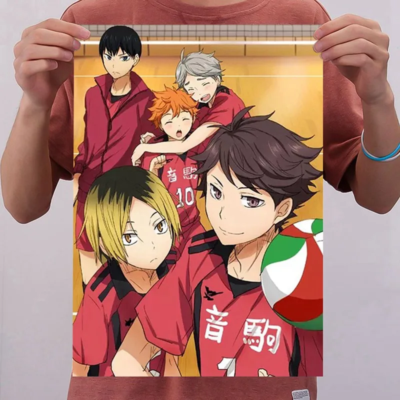 Diy Цифровая краска ing волейбол мальчик цифровая Haikyuu Япония стиль мультфильм