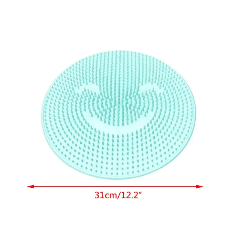 

Силиконовая подушка для массажа ванны H7JC, отшелушивающая искусственная щетка, прочная присоска, противоскользящая подушка для ванной, спа-...