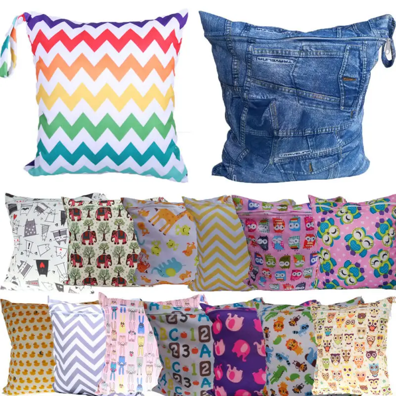 28 см х 30 сумка из узорчатой ткани Водонепроницаемый многоразовые