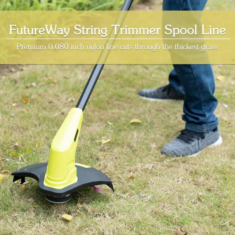 Триммерная линия катушки подходит для Ryobi Weed Eater One Plus 18/24/40V Строка триммер
