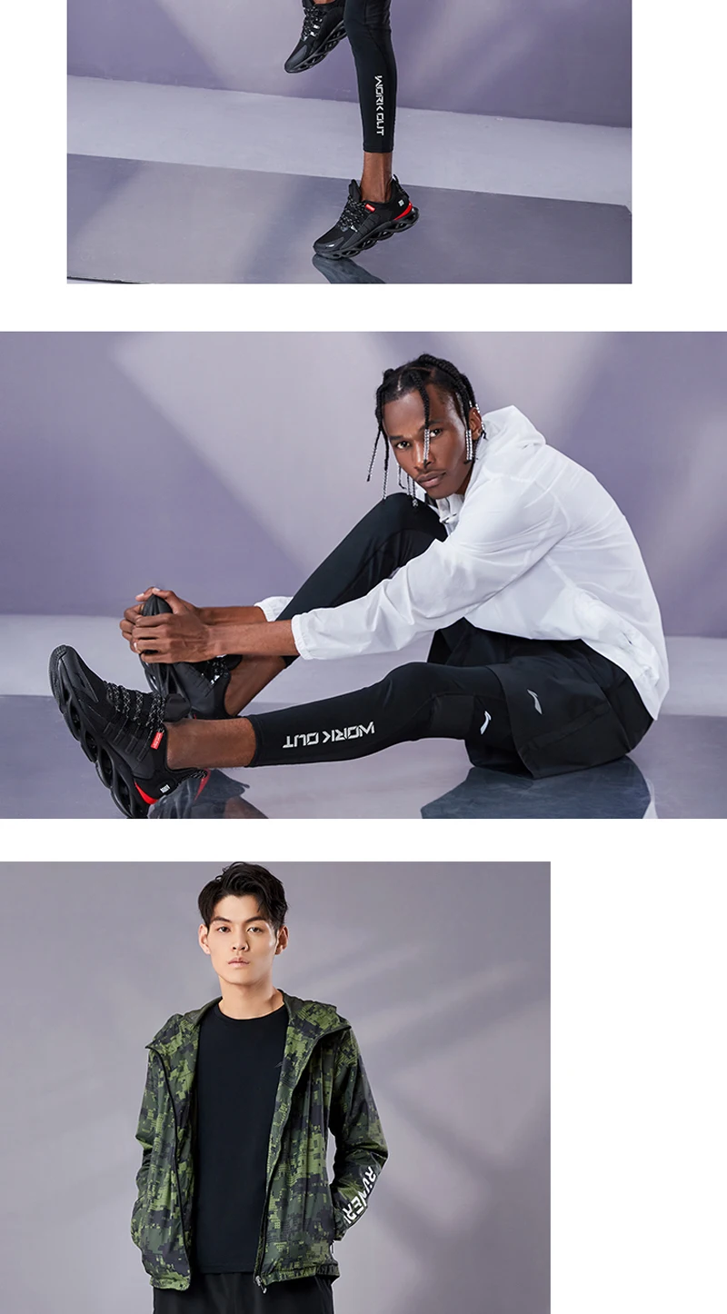 Li-Ning/мужские кроссовки для бега с подушкой из дуги; износостойкая спортивная обувь с водонепроницаемой подкладкой; износостойкие кроссовки; ARHP245 XYP946