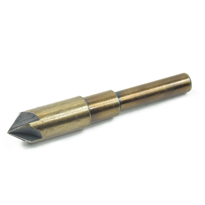 Promotion! 5 Pieces 82 Degrees Countersink Drill Bit Flute Chamfering Cutter Hand Tool with 23 Woodworking Chamfer Drilling To |
