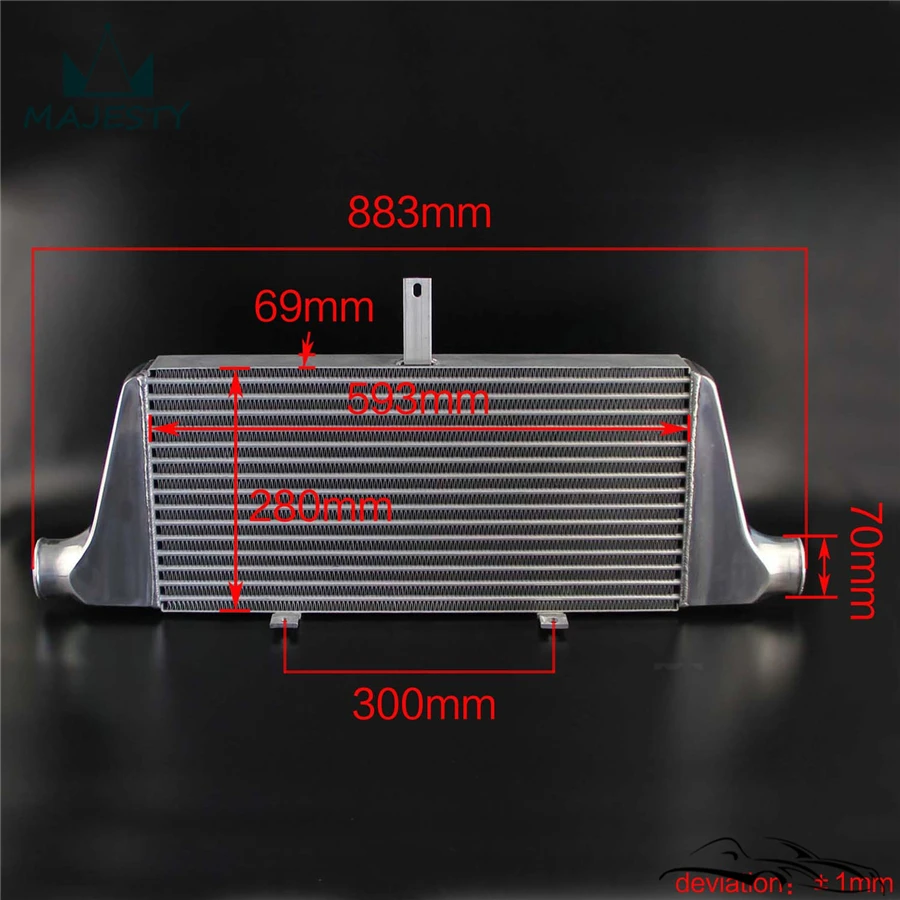 

Tuning High Performance Intercooler Fit T*oyota C*haser M*ark II J*ZX90 J*ZX100 96-01