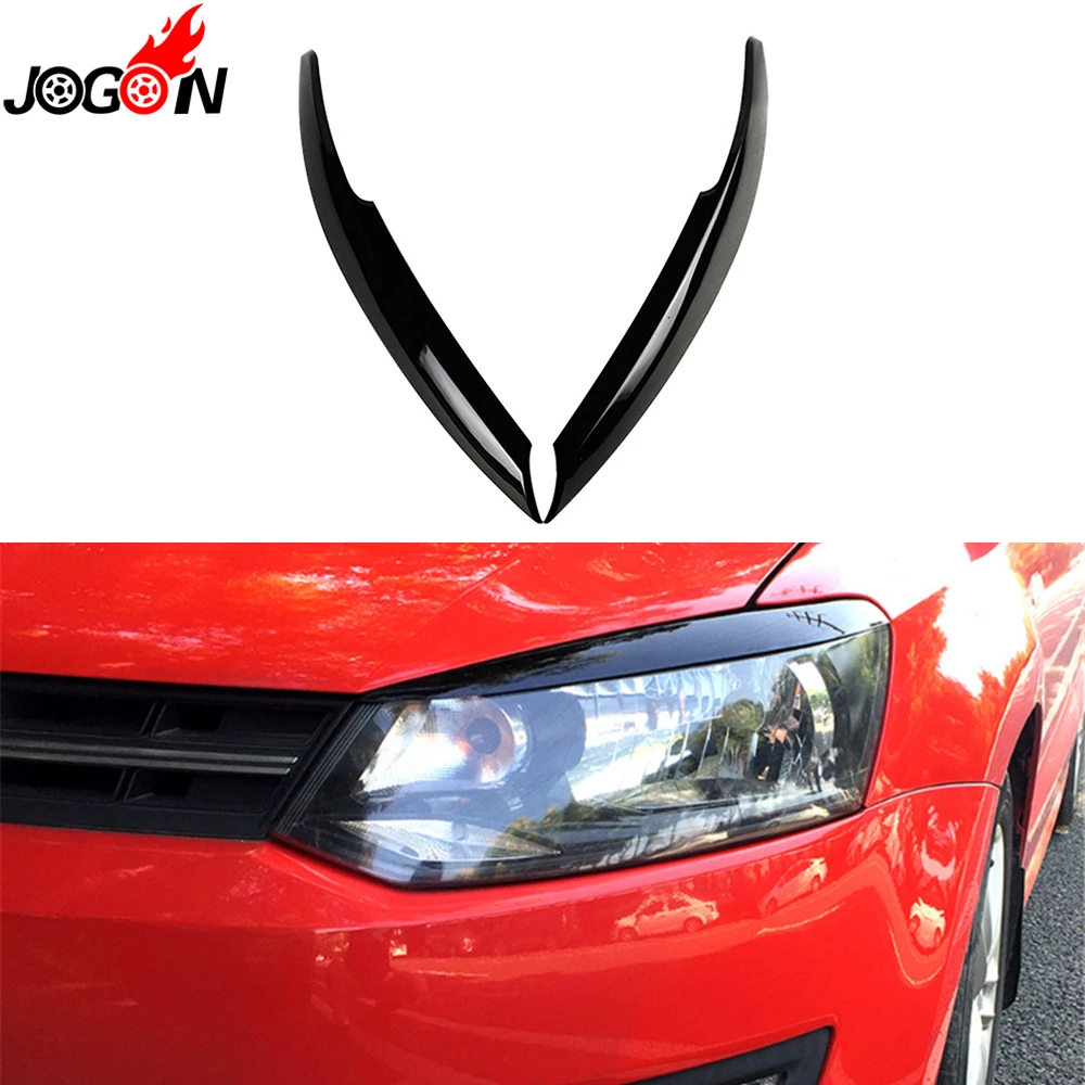 Черный Для VW Защитные чехлы для сидений сшитые специально Volkswagen Polo Mk5 6R 6C 2011 - 2017