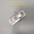 EzZHA Автомобильный кронштейн для камеры заднего вида светильник номерного знака для Volkswagen Golf Bora Beetle Phaeton Magotan Scirocco Passat CC