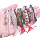 T Мягкая приманка с хвостом мягкая  9 см 14 г Товары для рыбалки, морской рыбалки, Pva Swimbait, воблеры, искусственные снасти