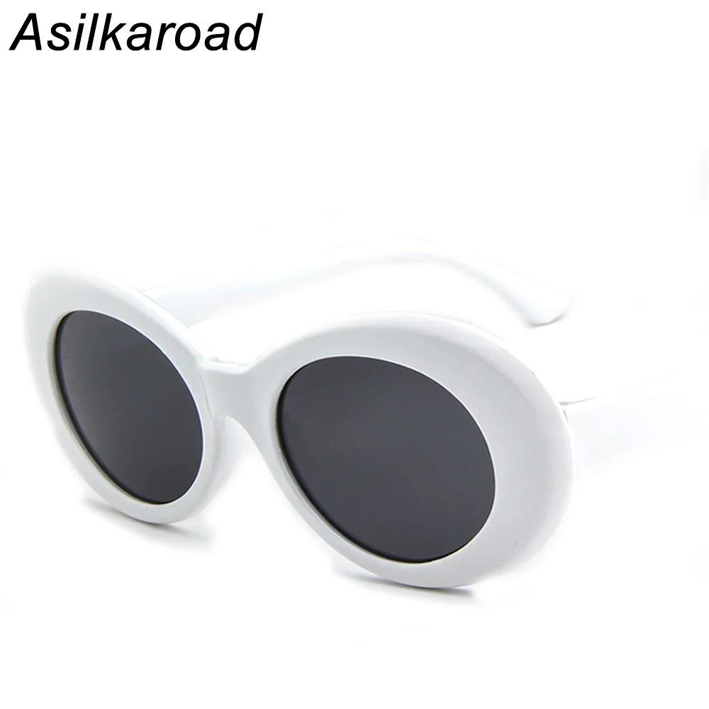 Women 's Oval Sunglasses for Men and Girl UV400 Eyewear Plastic Acrylic 50mm Adult Asilkaroad 52mm | Аксессуары для одежды