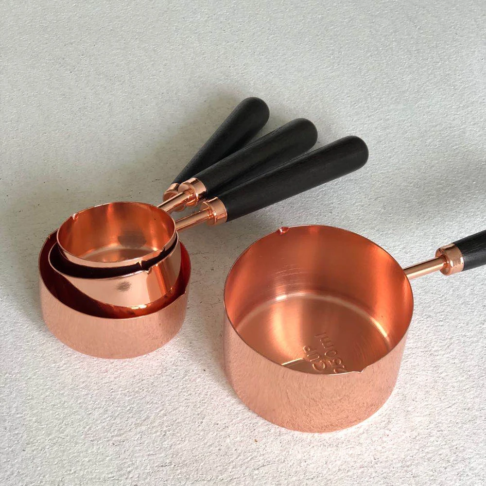 4Pcs/Set Measuring Cups Spoons Baking Cake Tool Pastry | Дом и сад
