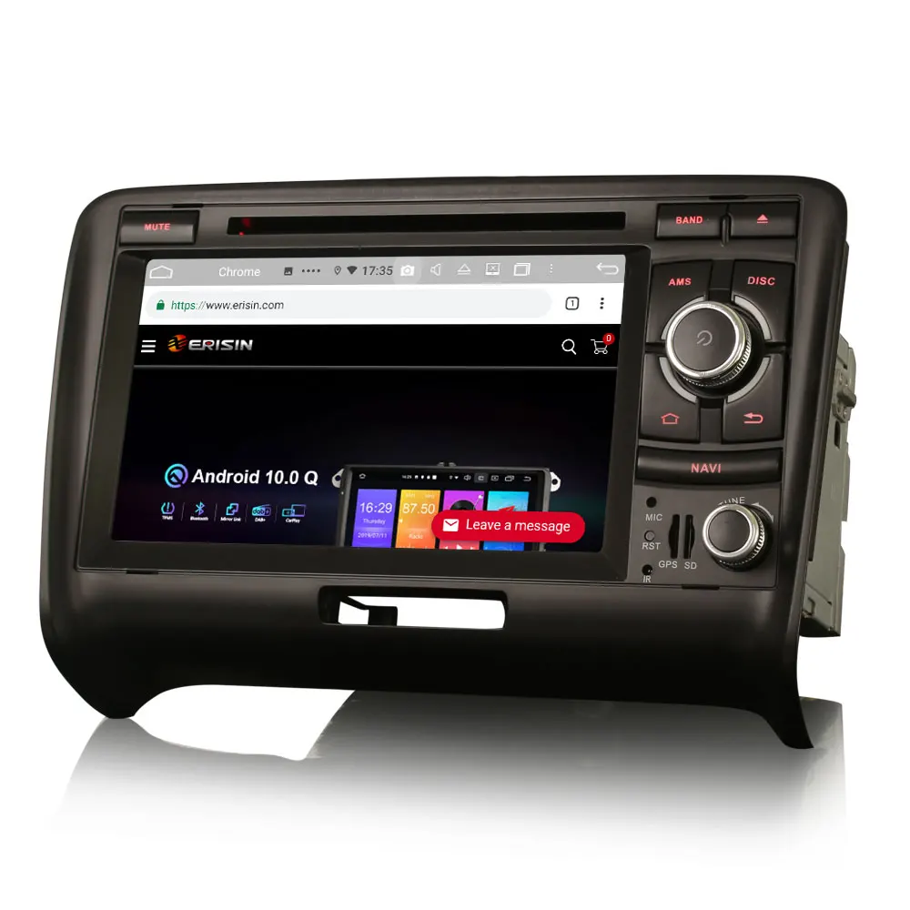 7 &quotAndroid 10 0 OS автомобильный DVD Мультимедиа Навигация GPS Радио система для Audi TT MK2 2006