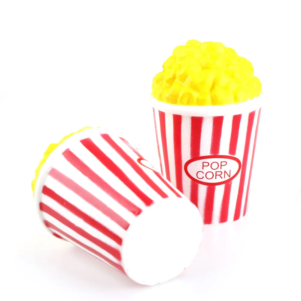 Милый мягкий Сжимаемый попкорн медленно Восстанавливающий форму чехол для