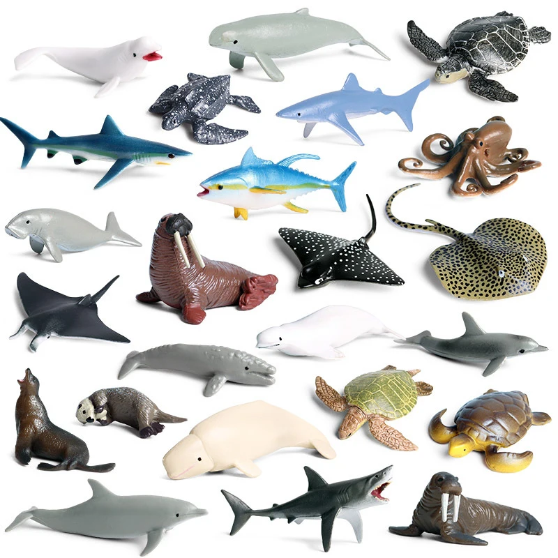 

Морская жизнь, животные, дельфин, краб, Акула, строительные фигурки, океан, морской аквариум, миниатюрная развивающая игрушка для детей
