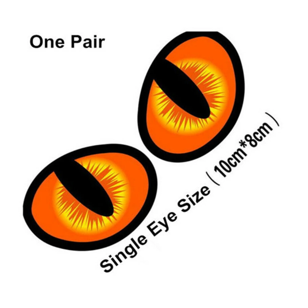 2 шт. светоотражающие 3D наклейки на зеркало заднего вида|Наклейки и стикеры| |