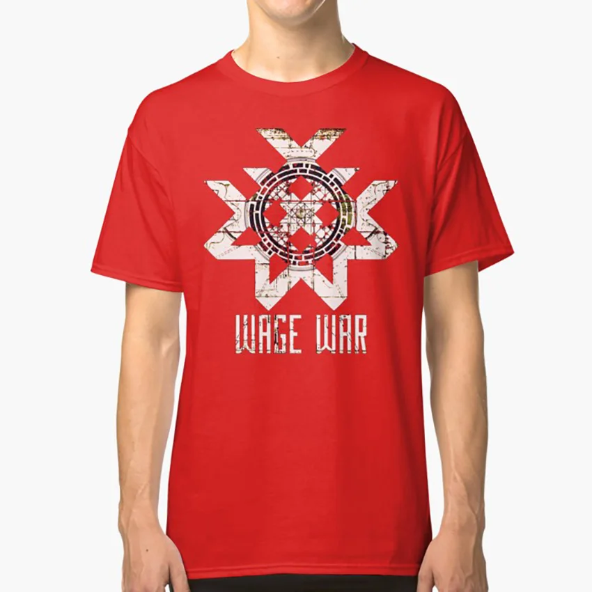 Wage War band logo T shirt metalcore 