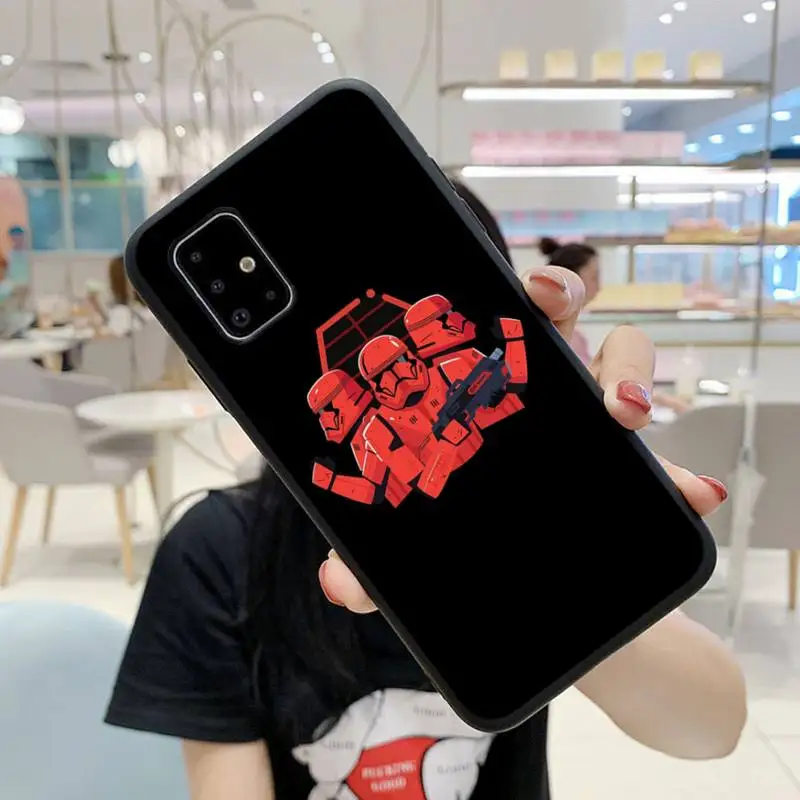 

Movie Wars Stars Stormtrooper Phone Case For Samsung S5 S6 S7 S8 S9 S10 S20 S21 Edge Plus E Fe Lite Cover